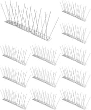Anti-vogelspikes - Sostenibile e efficace - set da 12 - acciaio inossidabile