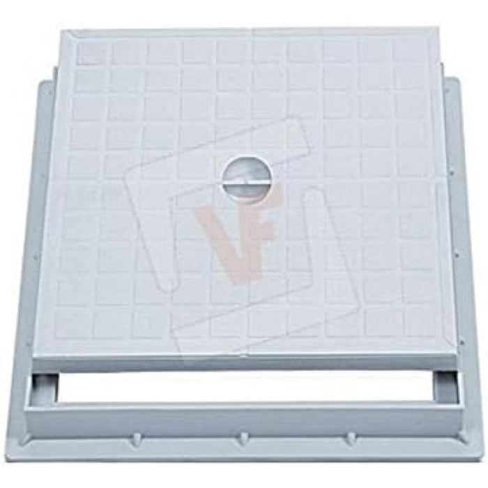 Chiusino carrabile con coperchio completo di telaio. in poliprop