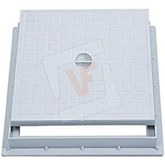 Chiusino carrabile con coperchio completo di telaio. in poliprop