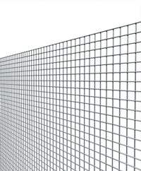 rete per recinzione elettrosaldata zincata maglia mm 12x12 h 100 cm 25 mt cod:ferx.15371