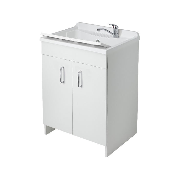 Lavatoio in legno montato con imballo rinforzato 60 x 50