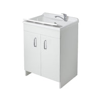 Lavatoio in legno montato con imballo rinforzato 60 x 60