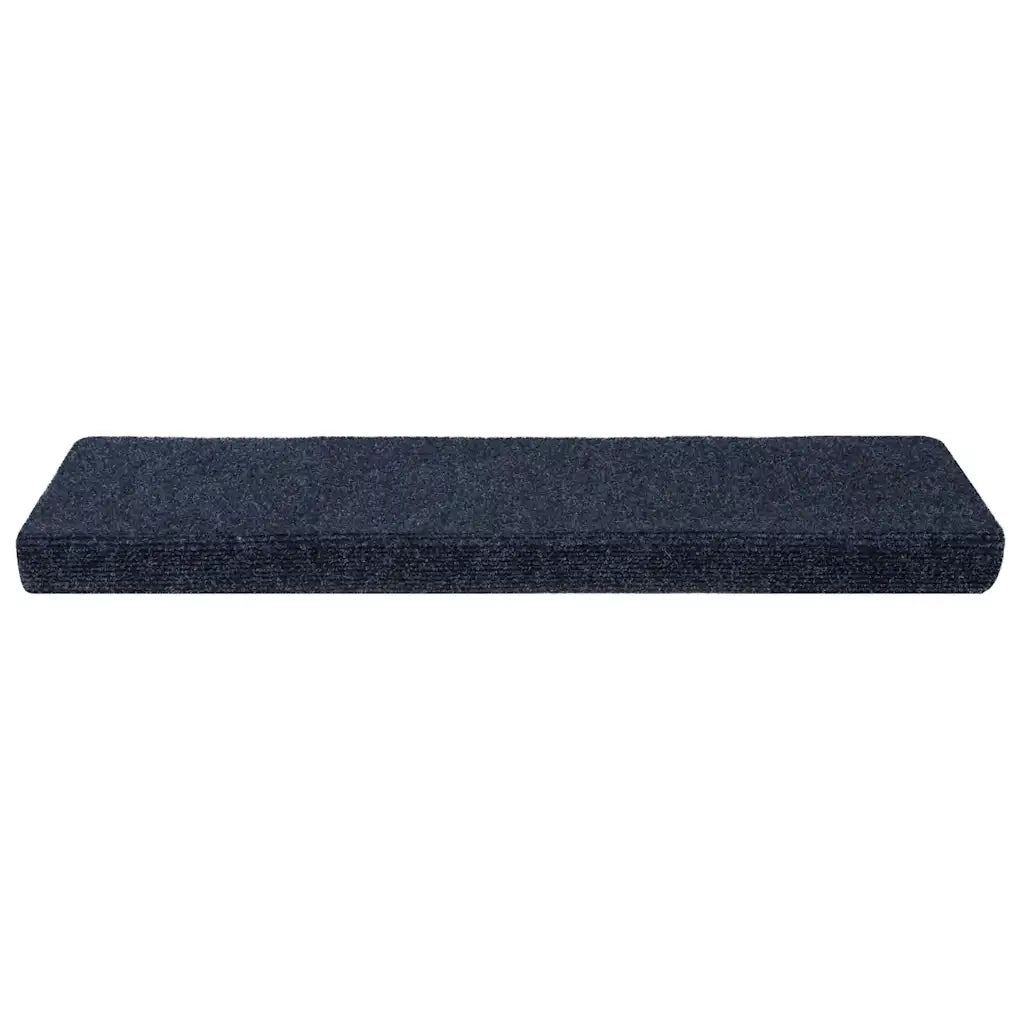 Tappetini per scale autoadesivi 5 pz | Gradini per Scale 65x21x4 cm Antracite Bordo rettangolare