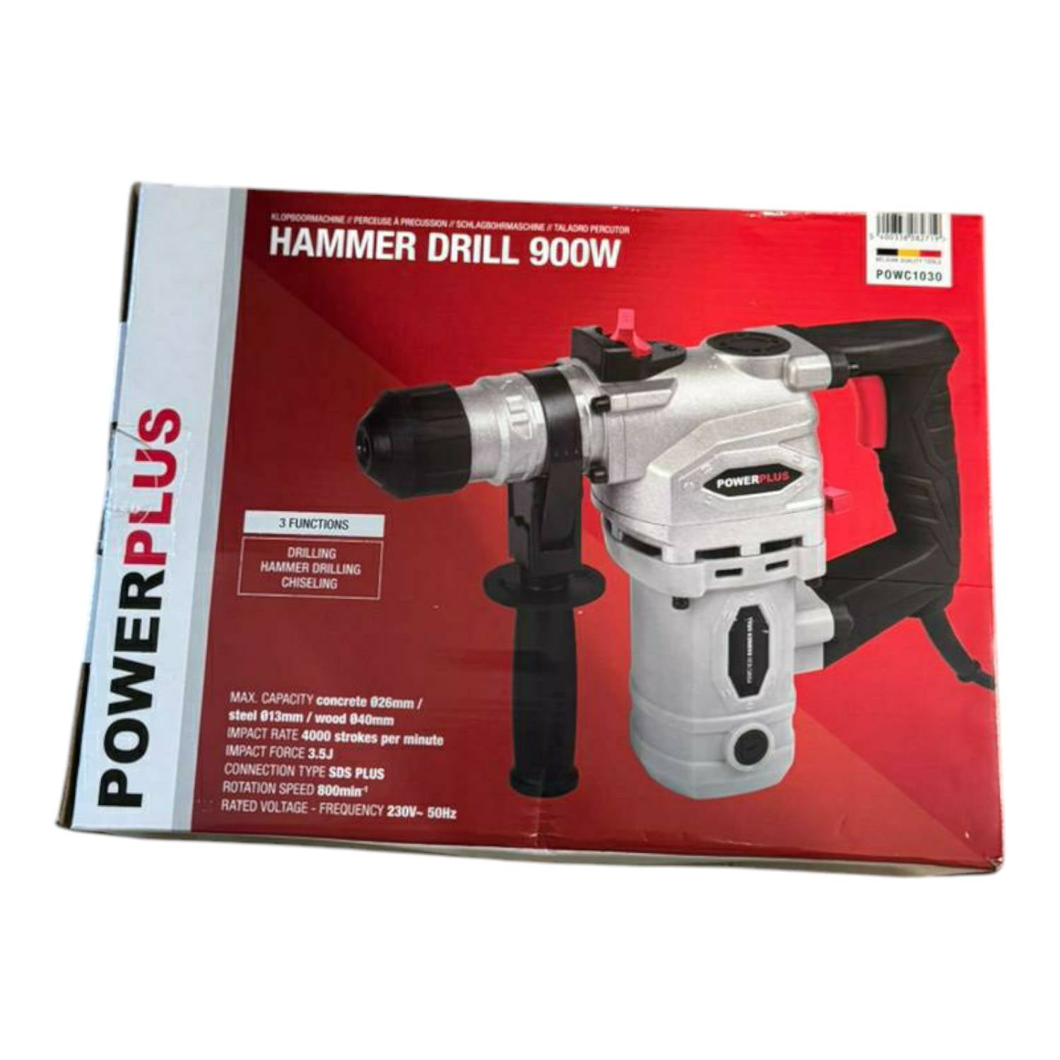 TRAPANO DEMOL. POWER 900W POWC1030