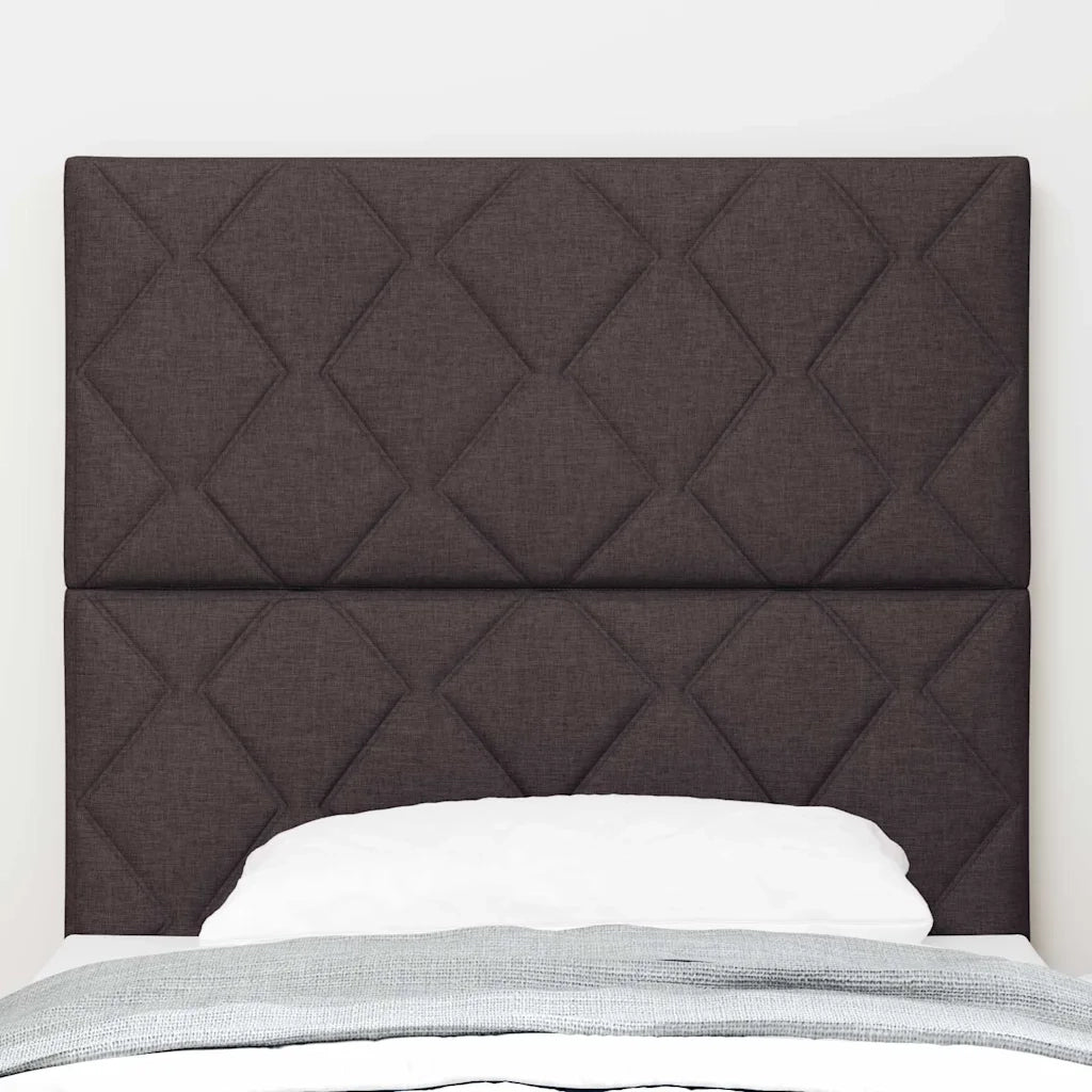 Testiera con testiera Marrone Scuro 90 cm Pelle Sintetica 3337889