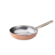 Padella in Rame Liscio Stagnato Svasata 24 cm Agnelli