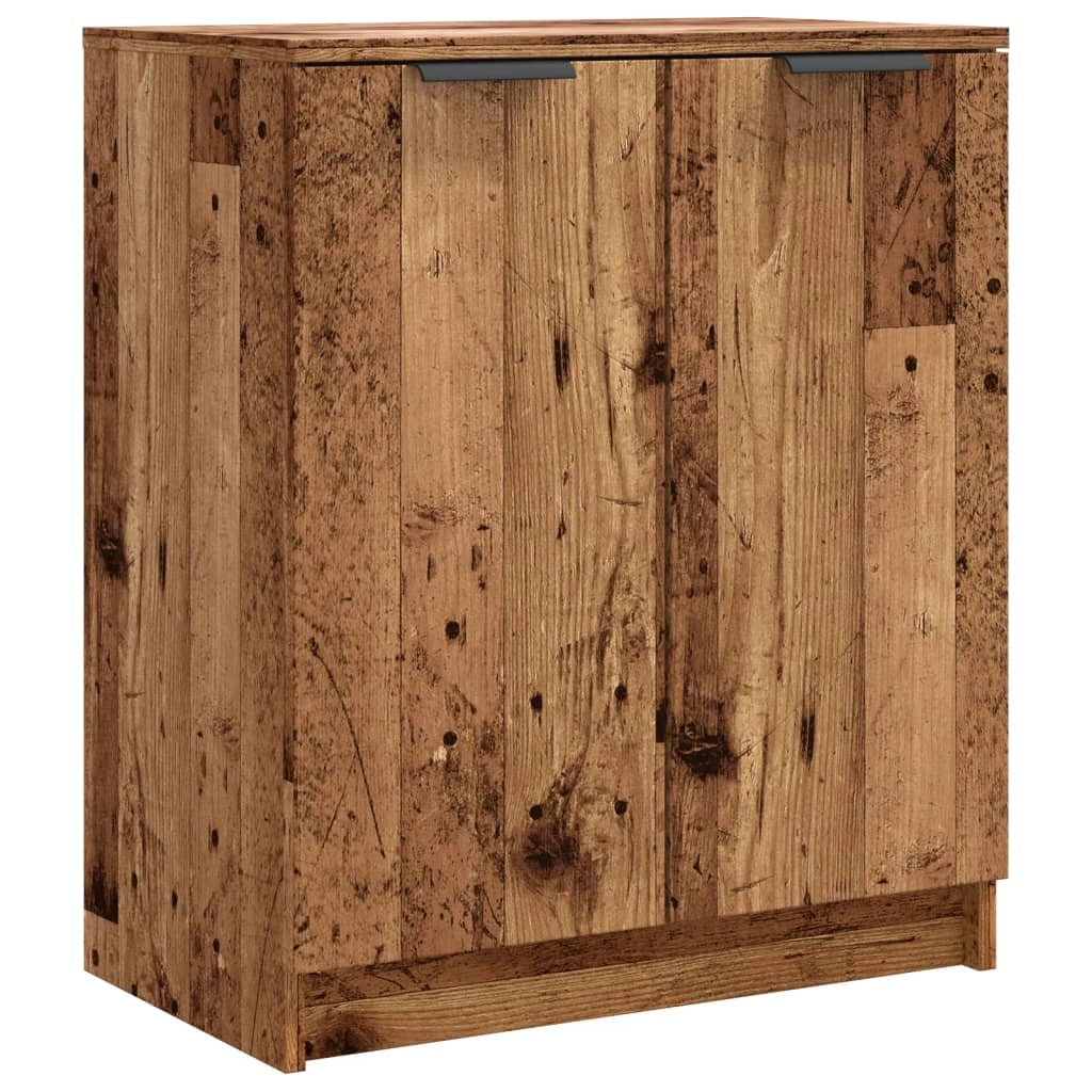 Scarpiera mobile contenitore per scarpe mobile per ingresso/corridoio/soggiorno legno invecchiato 59 x 35 x 70 cm legno ingegnerizzato marrone 02_0022109