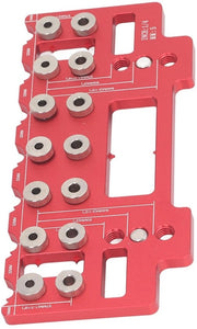 Kit di posizionamento per foratura a 5mm/6,35mm - Set di punte di posizionamento - Installazione di cardani - Codice prodotto: 12345 - Modello: ABC123 - Materiale: alluminio - Dimensioni: 5mm/6,35mm - Caratteristiche: duraturo, resistente agli urti