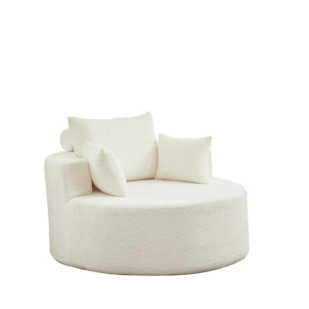 Poltrona Letto Singola Relax ¨C Xylo ¨C Tessuto Chenille, Moderna per Soggiorno
