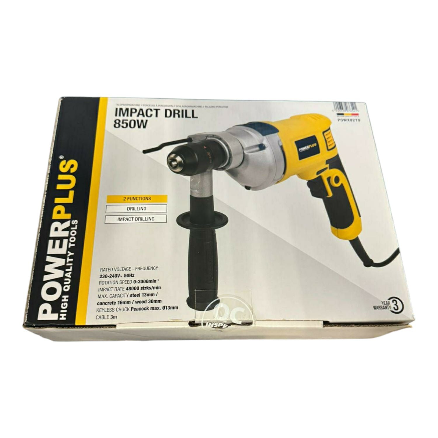 POWER PLUS - TRAPANO A PERCUSSIONE 850W