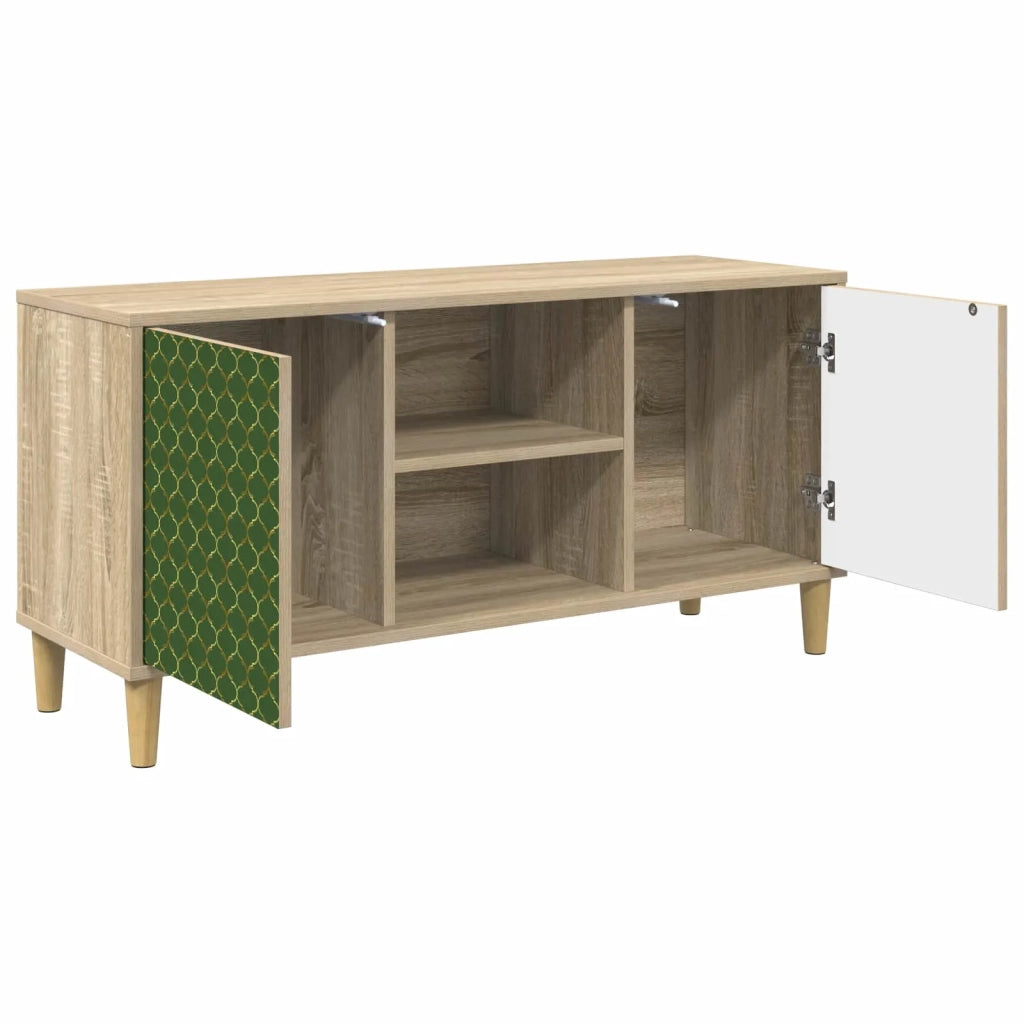 Mobile TV GELEEN 102 x 33 x 50 cm Sonoma Legno ingegnerizzato 8007031