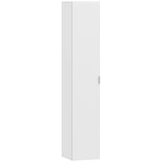 Mobile Bagno Sospeso Colonna con Ripiani Regolabili ¨C zephmum ¨C Bianco 30x31.5x160 cm