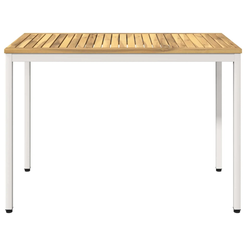 Tavolo da cena da giardino Bianco 108,5 x 55 x 75 cm 901761