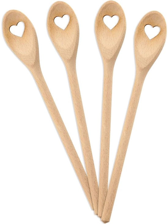 Set di 4 cucchiai in legno "Cuore" | Mini cucchiai in legno | Idea decorativa & etichetta di regalo per Natale

Nota: Ho mantenuto il termine "Cuore" (Hart in olandese) per mantenere il significato originale del prodotto.