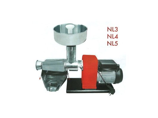 Spremipomodoro elettrico NL3 NL4 o NL5 New Omra 400W produzione fino a 400kg/h - OM-2810-R