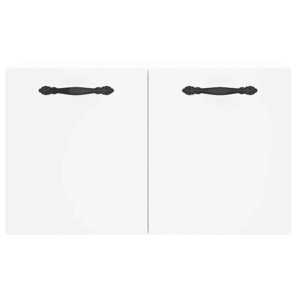 Mobile a Parete Bianco 60x36,5x35 cm in Legno Multistrato 830012