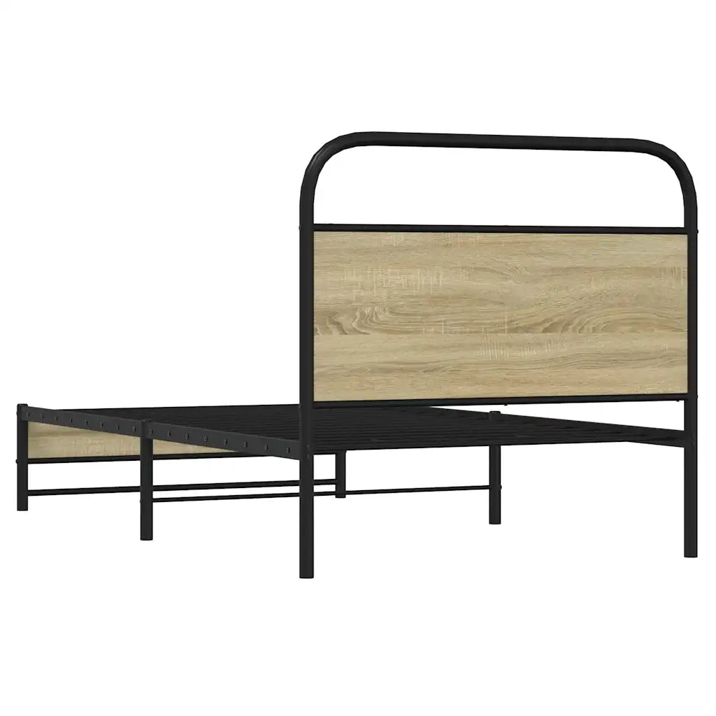Giroletto senza Materasso Rovere Sonoma 90x200 cm in Truciolato 4100421