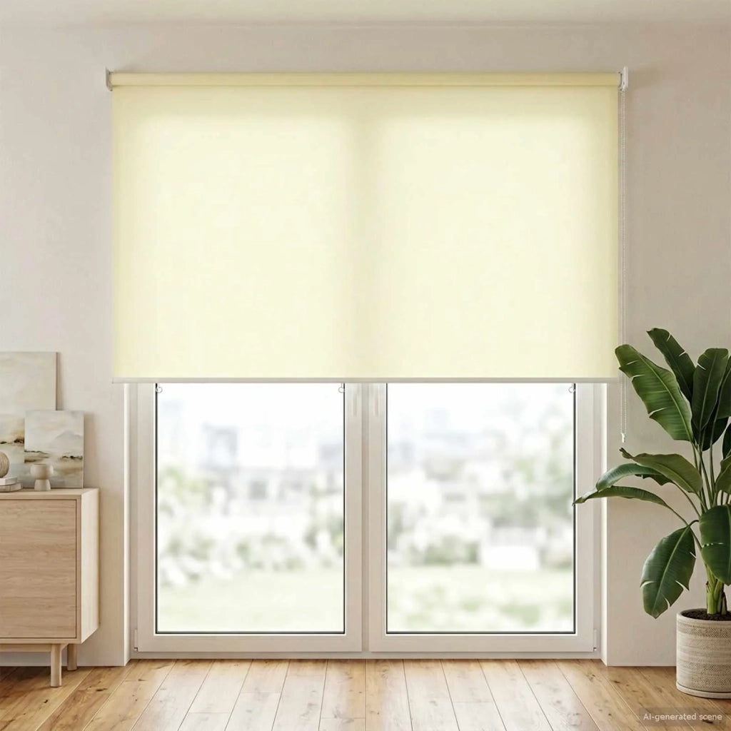 Voletta a rullo con protezione UV Crema 160 x 230 cm Poliestere