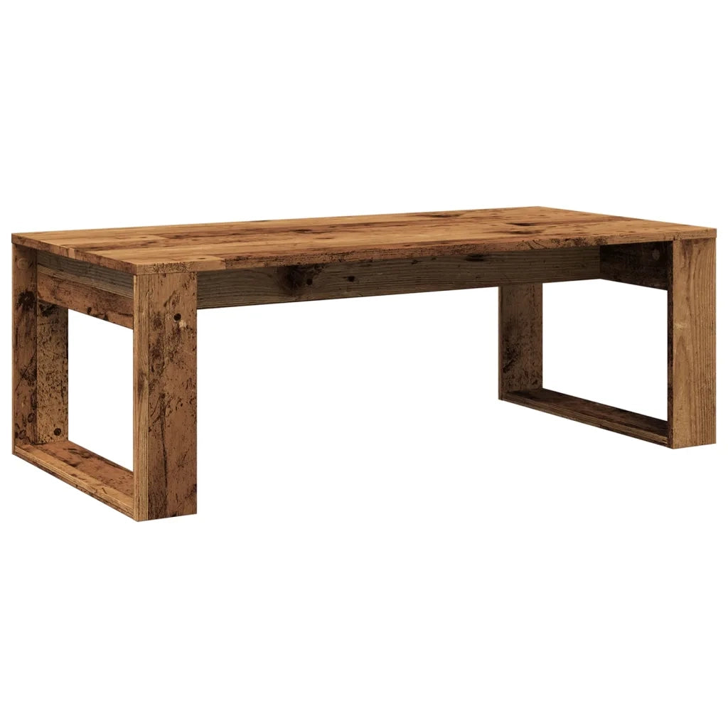 vidaXL Tavolino da Salotto Legno Antico 102x50x35 cm in Truciolato