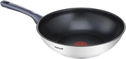 Pentola a Wok in acciaio inossidabile con induzione 28 cm