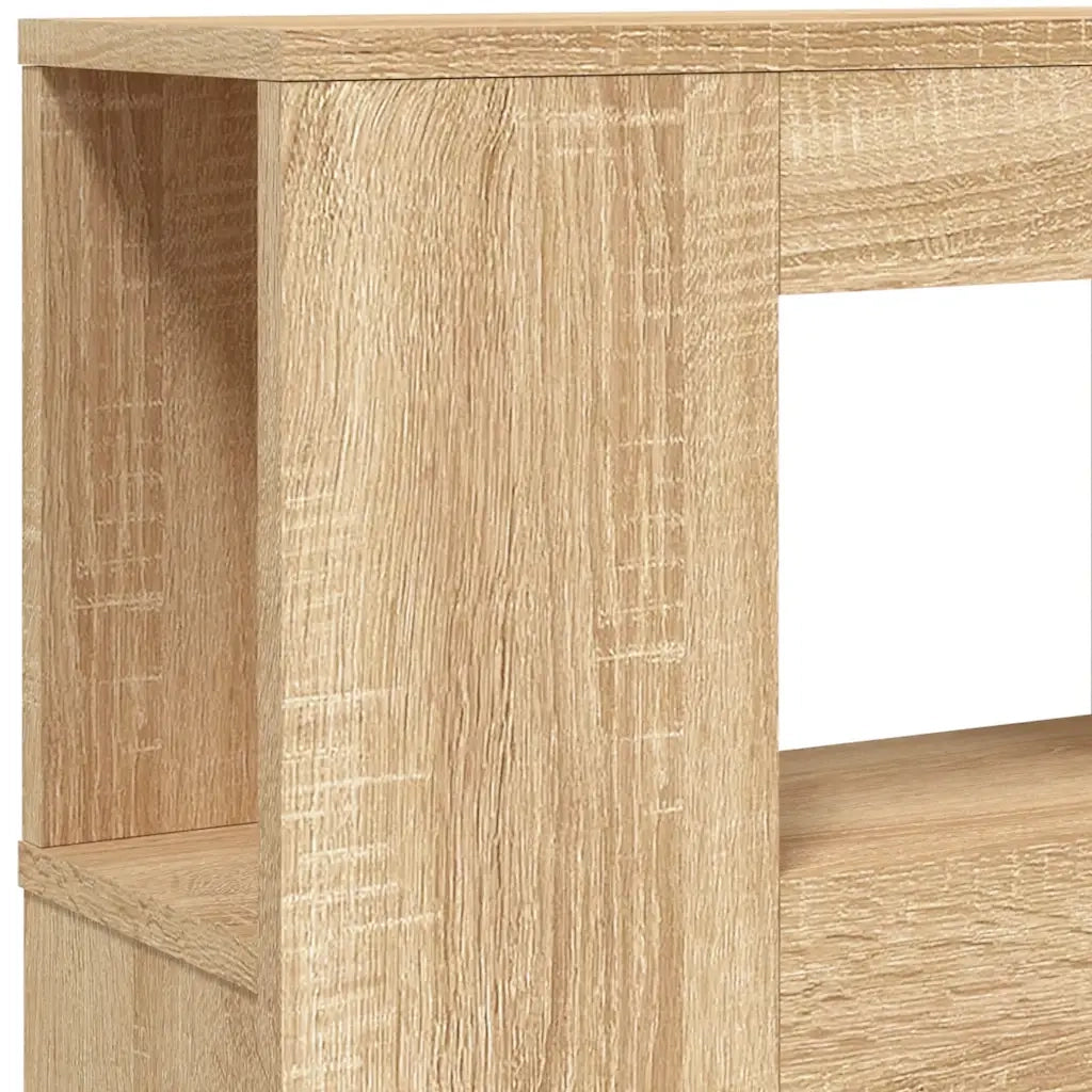 Testiera LED Rovere Sonoma 220x18,5x103,5 cm Legno Multistrato 837374
