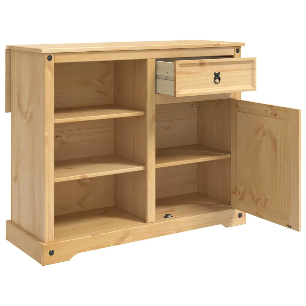 Carrello da Cucina 2 pcs Cera di Miele 112 x 70 x 91,5 cm 3425386