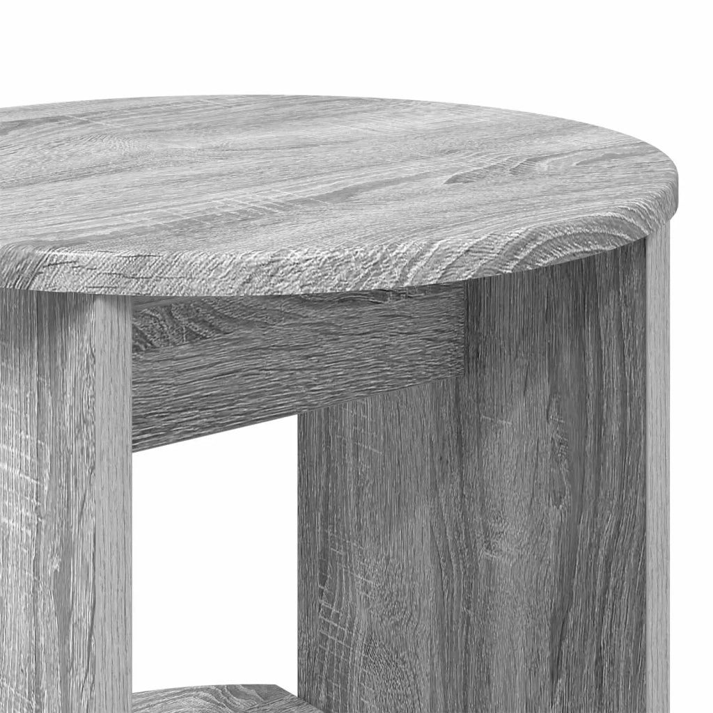 Mobile laterale Sonoma grigia 40 x 40 x 75 cm