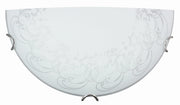 Plafoniera Candellux Pasja 11-20911 cromo/bianco E27 30cm