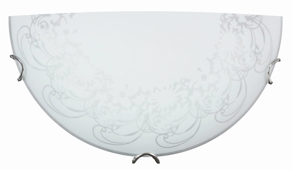 Plafoniera Candellux Pasja 11-20911 cromo/bianco E27 30cm