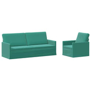 Set di divani 2 pcs Turchese Velluto (V) 3433226