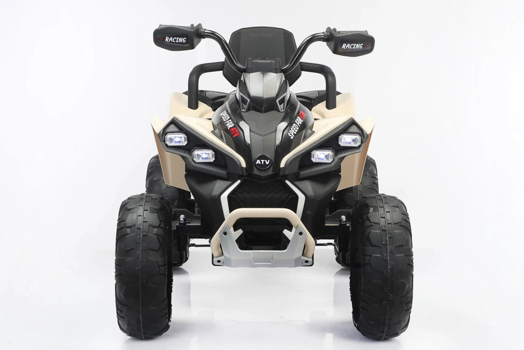 Quad Elettrico per Bambini ATV Safari Gold 24V fino a 60 kg con Telecomando Beige