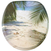 Trade Shop - Copriwater Copri Water Sedile Wc Bagno Universale Cerniere Acciaio Spiaggia -        3,5