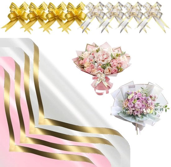 Borchie Acquapigre - 20 Fogli - 2 Colori - 58 cm - Confezione Fiori