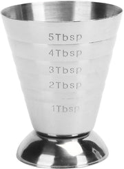 Misuratore Cocktail in Acciaio Inossidabile - 75ml - Multifunzionale - Ideale per Bar e Ristoranti - Adatto per Cocktail e Altro