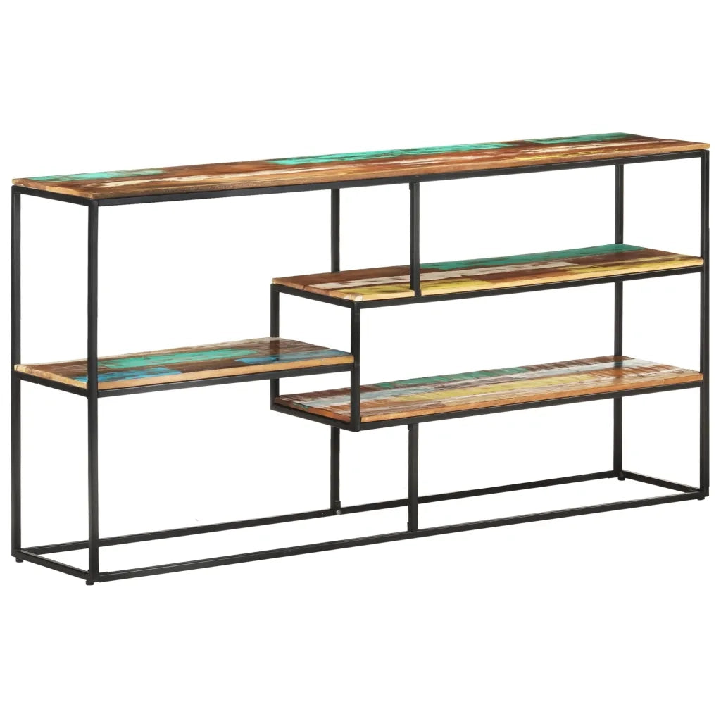 Credenza 150x30x75 cm in Legno Massello di Recupero cod mxl 54872