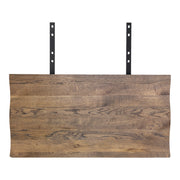 Prolunga per tavolo Toulon in rovere affumicato, set 2 pezzi 95x50 cm