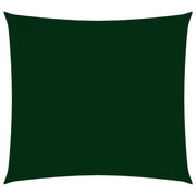 Vela ombreggiante/ombrellone quadrato in tessuto Oxford 3,6 x 3,6 m verde scuro 02_0009482