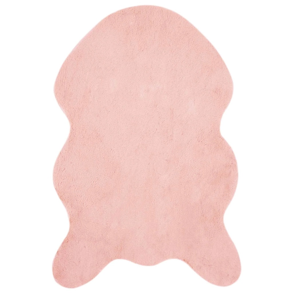 Tappeto antiscivolo in sintetica di coniglio OLITE Rosa 42021718