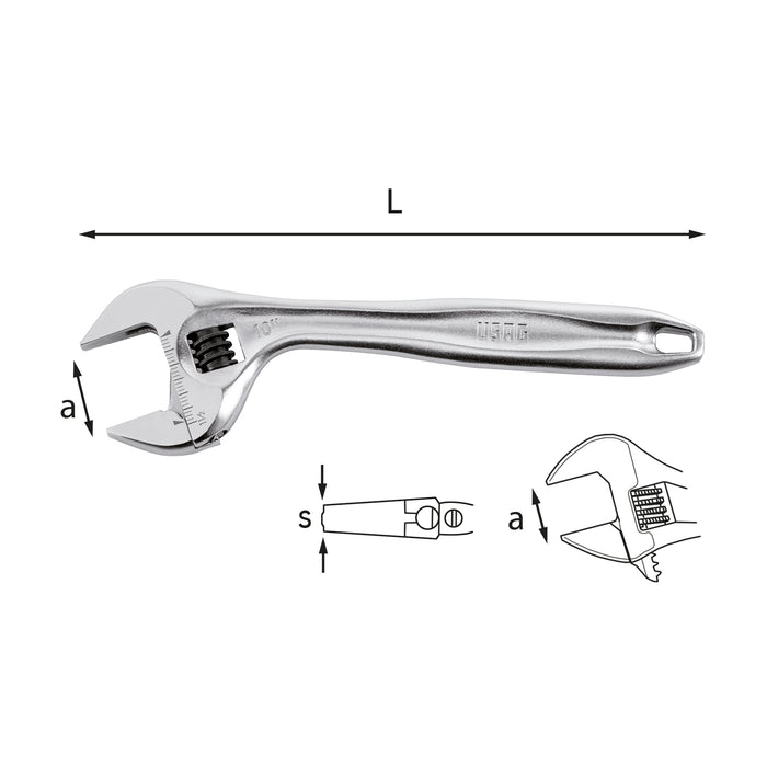 CHIAVE A RULLINO USAG 294 AD - U02940014