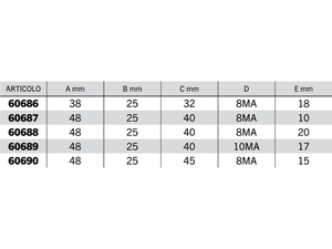 Antivibranti speciali tronco conico - 60687