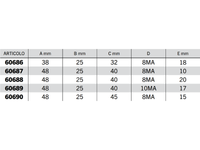 Antivibranti speciali tronco conico - 60690