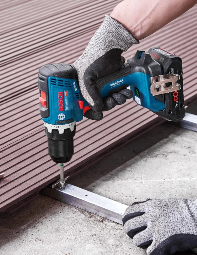 Trapano a Percussione BOSCH GSR 18V-65 (2 x 5,0 Ah + GAL 18V-40 + L-Boxx 136)
