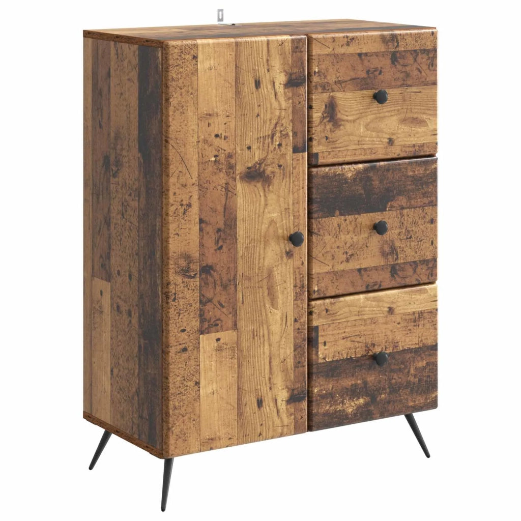 Credenza Legno antico 66 x 34,5 x 90 cm Legno ingegnerizzato