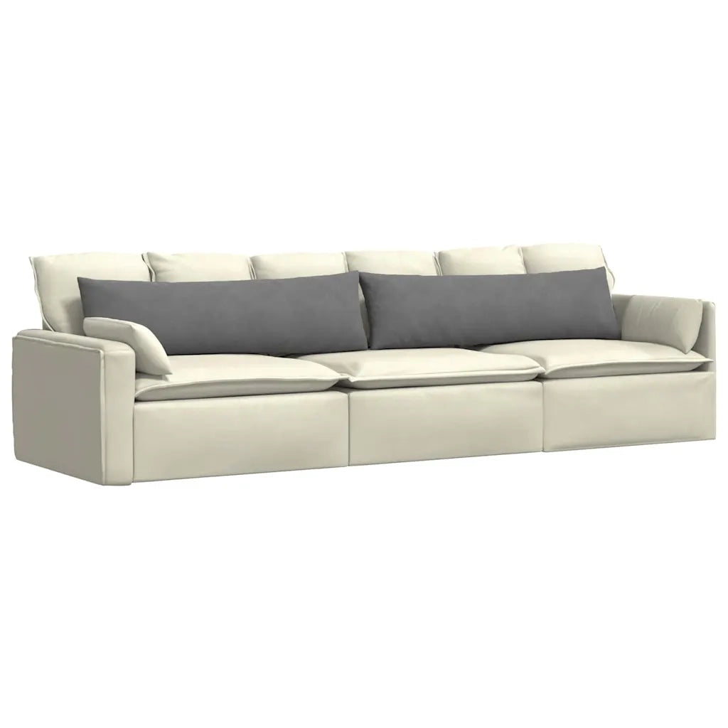 Cuscini da Divano 2 pcs Grigio scuro 145 x 40 cm Tessuto