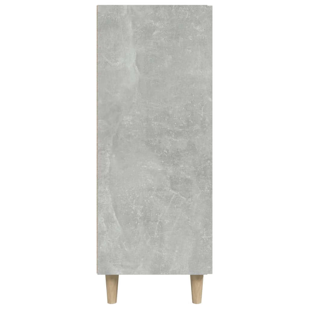 Buffet credenza cassettiera armadio mobile contenitore organizer per cucina soggiorno salotto 69,5 x 34 x 90 cm legno ingegnerizzato grigio 02_0032041