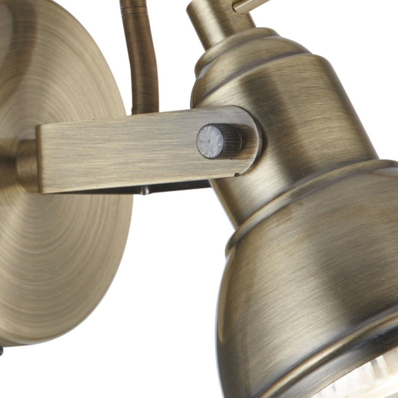 Applique Contemporanea Focus Spotlight Acciaio Adjustable 1 Luce Gu10