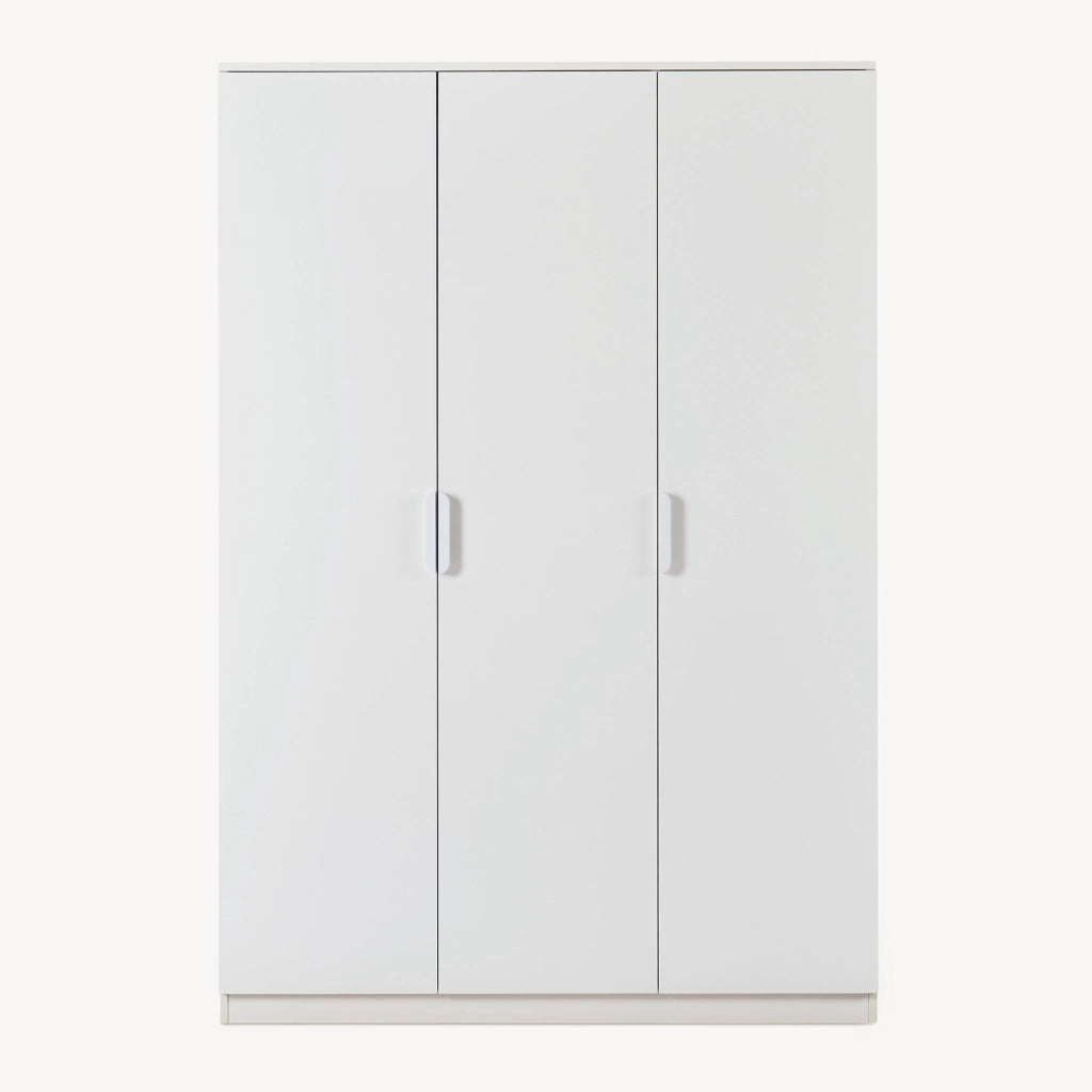 Armadio Guardaroba Eiselfing con 4 Scomparti 176 x 120 x 52 cm Bianco [en.casa]