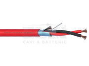 MATASSA CAVO ELAN ALLARME ANTINCENDIO TW + SCHERMO 2X0,50 PVC 032051R 100MT