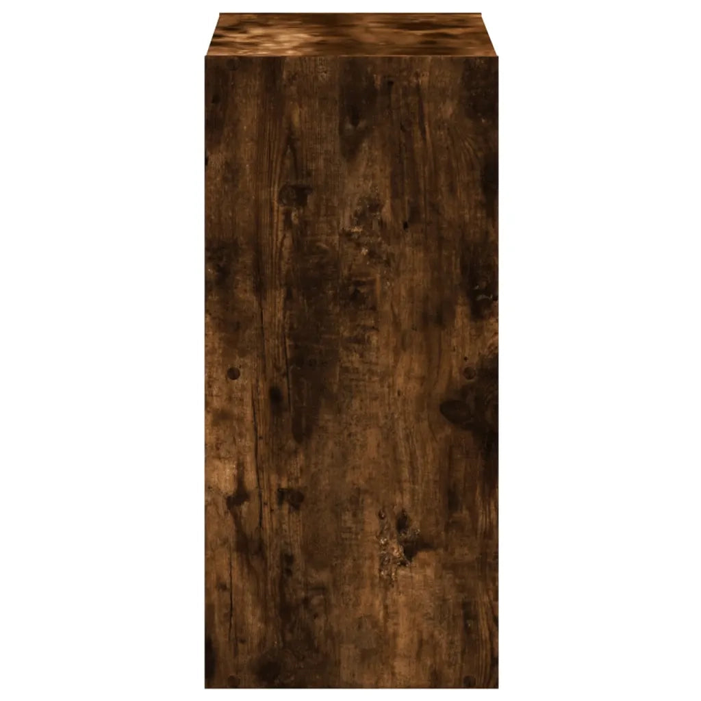 Libreria Rovere Fumo 68,5x32x68,5 cm in Legno Multistrato 852829