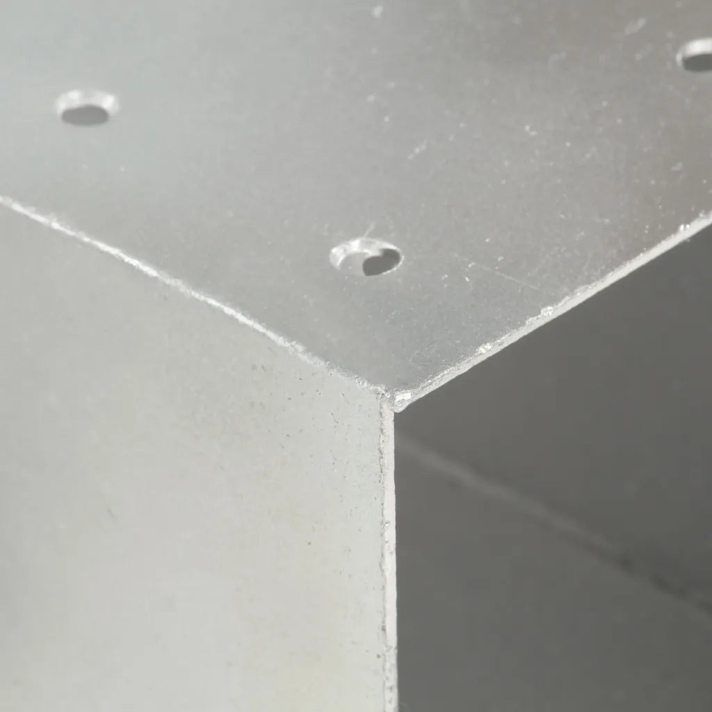 Connettore per Pali a Forma di X in Metallo Zincato 81x81 mm cod mxl 54838